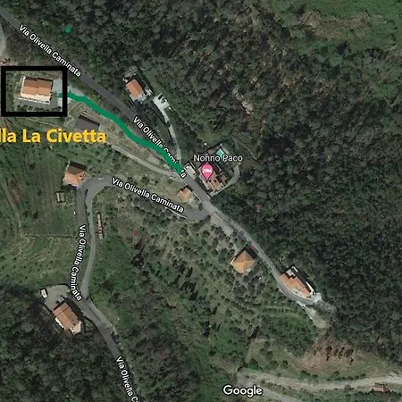 Guest house Casa La Civetta - Relax A 10 Minuti Da Sestri Levante Casarza Ligure